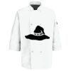 Eight Pearl Button Chef Coat with Thermometer Pocket Thumbnail