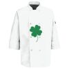 Eight Pearl Button Chef Coat with Thermometer Pocket Thumbnail