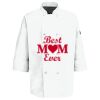Eight Pearl Button Chef Coat with Thermometer Pocket Thumbnail