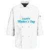 Eight Pearl Button Chef Coat with Thermometer Pocket Thumbnail