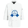 Eight Pearl Button Chef Coat with Thermometer Pocket Thumbnail