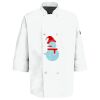 Eight Pearl Button Chef Coat with Thermometer Pocket Thumbnail