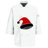 Eight Pearl Button Chef Coat with Thermometer Pocket Thumbnail