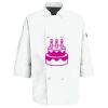Eight Pearl Button Chef Coat with Thermometer Pocket Thumbnail