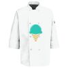 Eight Pearl Button Chef Coat with Thermometer Pocket Thumbnail