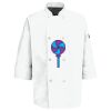 Eight Pearl Button Chef Coat with Thermometer Pocket Thumbnail