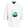 Eight Pearl Button Chef Coat with Thermometer Pocket Thumbnail