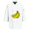 Eight Pearl Button Chef Coat with Thermometer Pocket Thumbnail
