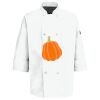 Eight Pearl Button Chef Coat with Thermometer Pocket Thumbnail