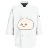 Eight Pearl Button Chef Coat with Thermometer Pocket Thumbnail