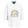 Eight Pearl Button Chef Coat with Thermometer Pocket Thumbnail