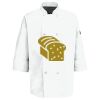 Eight Pearl Button Chef Coat with Thermometer Pocket Thumbnail