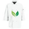 Eight Pearl Button Chef Coat with Thermometer Pocket Thumbnail