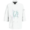 Eight Pearl Button Chef Coat with Thermometer Pocket Thumbnail