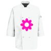 Eight Pearl Button Chef Coat with Thermometer Pocket Thumbnail