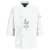 Eight Pearl Button Chef Coat with Thermometer Pocket Thumbnail