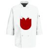 Eight Pearl Button Chef Coat with Thermometer Pocket Thumbnail
