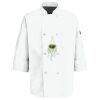 Eight Pearl Button Chef Coat with Thermometer Pocket Thumbnail