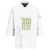 Eight Pearl Button Chef Coat with Thermometer Pocket Thumbnail