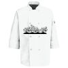Eight Pearl Button Chef Coat with Thermometer Pocket Thumbnail