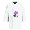 Eight Pearl Button Chef Coat with Thermometer Pocket Thumbnail
