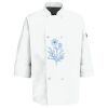 Eight Pearl Button Chef Coat with Thermometer Pocket Thumbnail