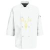 Eight Pearl Button Chef Coat with Thermometer Pocket Thumbnail