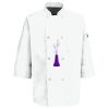 Eight Pearl Button Chef Coat with Thermometer Pocket Thumbnail