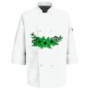 Eight Pearl Button Chef Coat with Thermometer Pocket Thumbnail