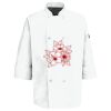 Eight Pearl Button Chef Coat with Thermometer Pocket Thumbnail