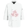 Eight Pearl Button Chef Coat with Thermometer Pocket Thumbnail