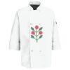 Eight Pearl Button Chef Coat with Thermometer Pocket Thumbnail