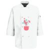 Eight Pearl Button Chef Coat with Thermometer Pocket Thumbnail