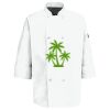 Eight Pearl Button Chef Coat with Thermometer Pocket Thumbnail