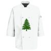 Eight Pearl Button Chef Coat with Thermometer Pocket Thumbnail