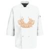 Eight Pearl Button Chef Coat with Thermometer Pocket Thumbnail