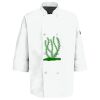 Eight Pearl Button Chef Coat with Thermometer Pocket Thumbnail