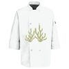 Eight Pearl Button Chef Coat with Thermometer Pocket Thumbnail