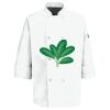 Eight Pearl Button Chef Coat with Thermometer Pocket Thumbnail