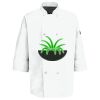 Eight Pearl Button Chef Coat with Thermometer Pocket Thumbnail