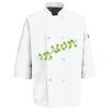 Eight Pearl Button Chef Coat with Thermometer Pocket Thumbnail