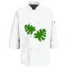 Eight Pearl Button Chef Coat with Thermometer Pocket Thumbnail