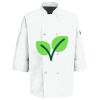 Eight Pearl Button Chef Coat with Thermometer Pocket Thumbnail