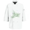 Eight Pearl Button Chef Coat with Thermometer Pocket Thumbnail