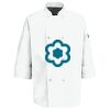 Eight Pearl Button Chef Coat with Thermometer Pocket Thumbnail