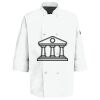 Eight Pearl Button Chef Coat with Thermometer Pocket Thumbnail