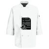 Eight Pearl Button Chef Coat with Thermometer Pocket Thumbnail