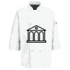 Eight Pearl Button Chef Coat with Thermometer Pocket Thumbnail