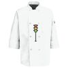 Eight Pearl Button Chef Coat with Thermometer Pocket Thumbnail