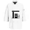 Eight Pearl Button Chef Coat with Thermometer Pocket Thumbnail